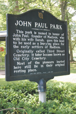 John Paul Park Plaque