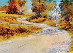 William Borden's "Damn Road Crossing"